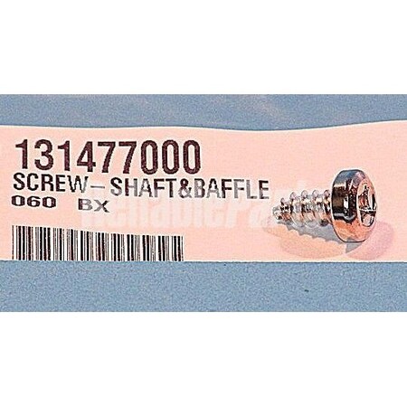 Electrolux Home Products 131168200 Frigidaire Dryer Screw 131168200